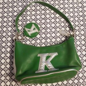 Small Green Letter Purse